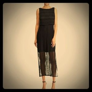 *NWT* American Living Black Maxi Lace Dress Size 6